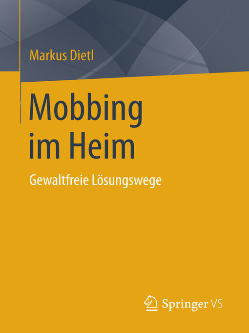 Title details for Mobbing im Heim by Markus Dietl - Available